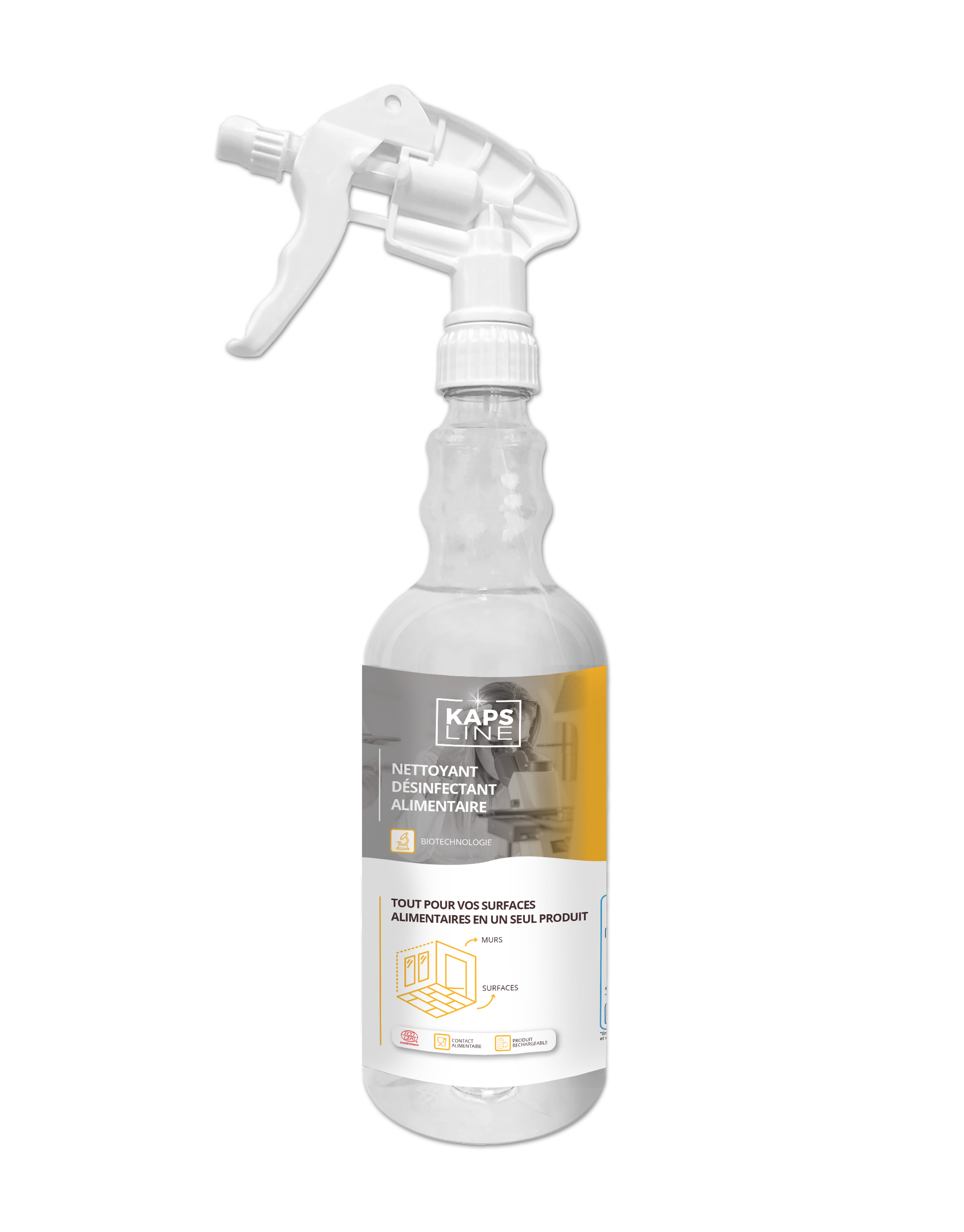 Kaps Line Nettoyant désinfectant alimentaire