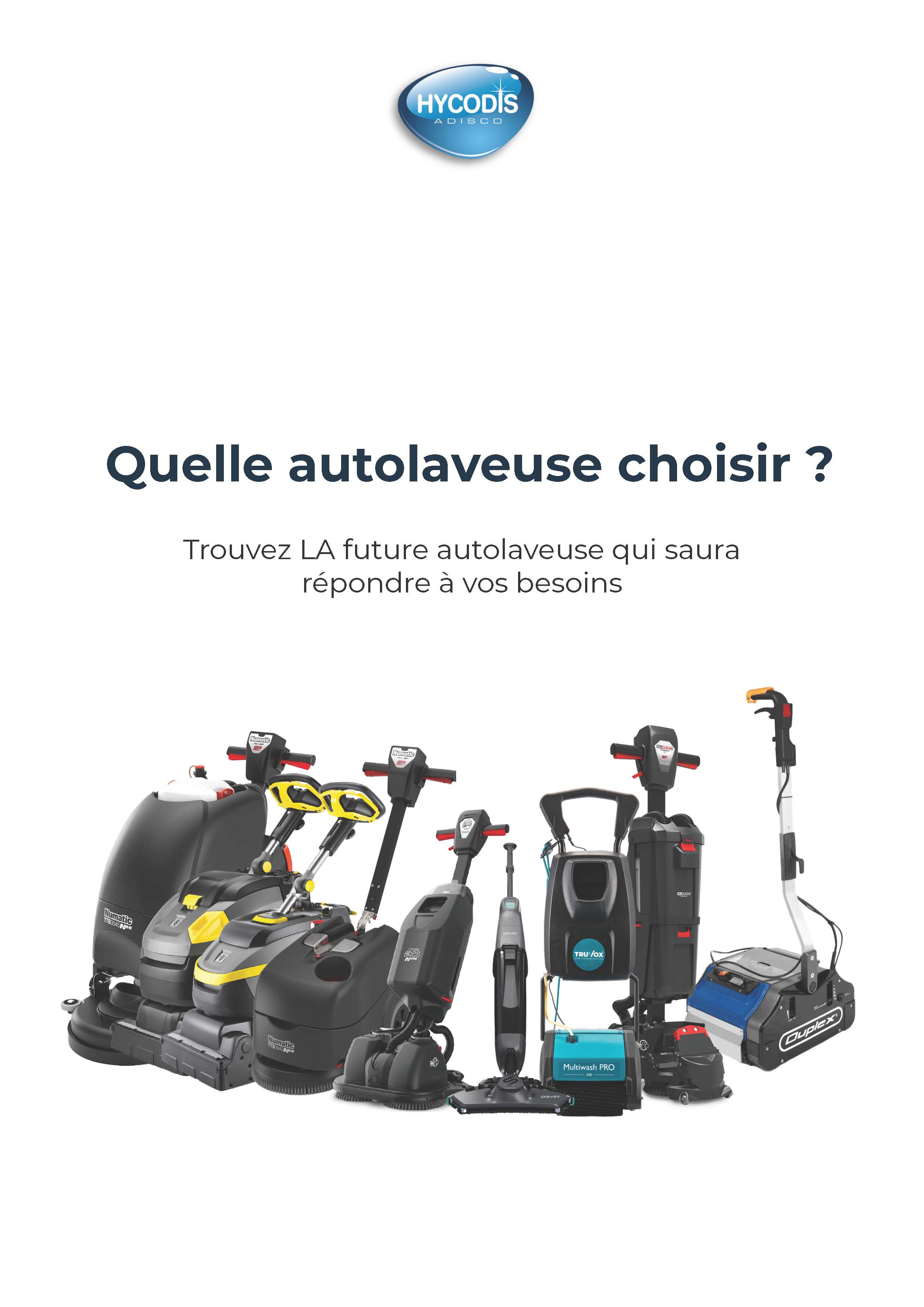 Plaquette quelle autolaveuse choisir ?