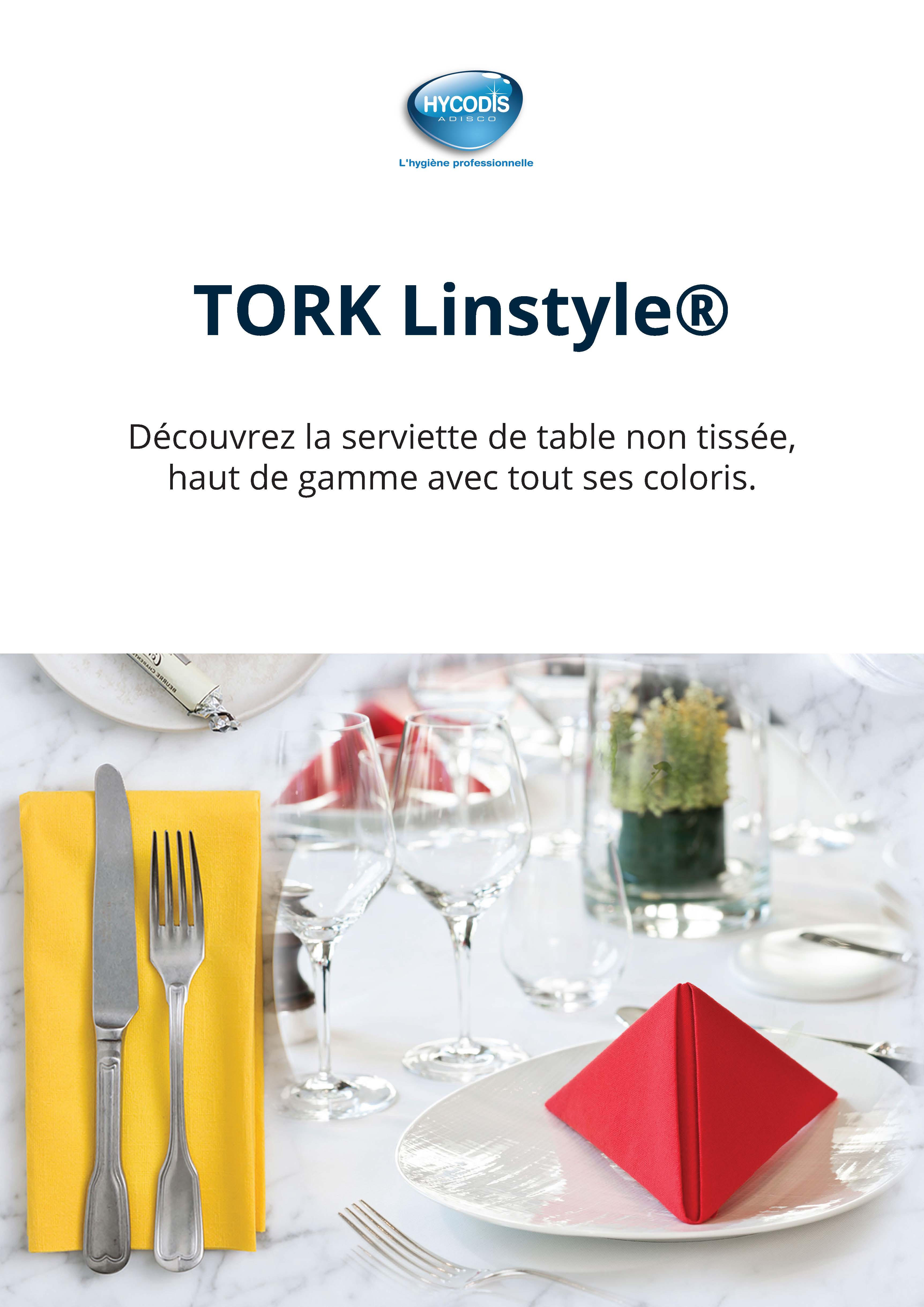 Serviettes TORK Linstyle